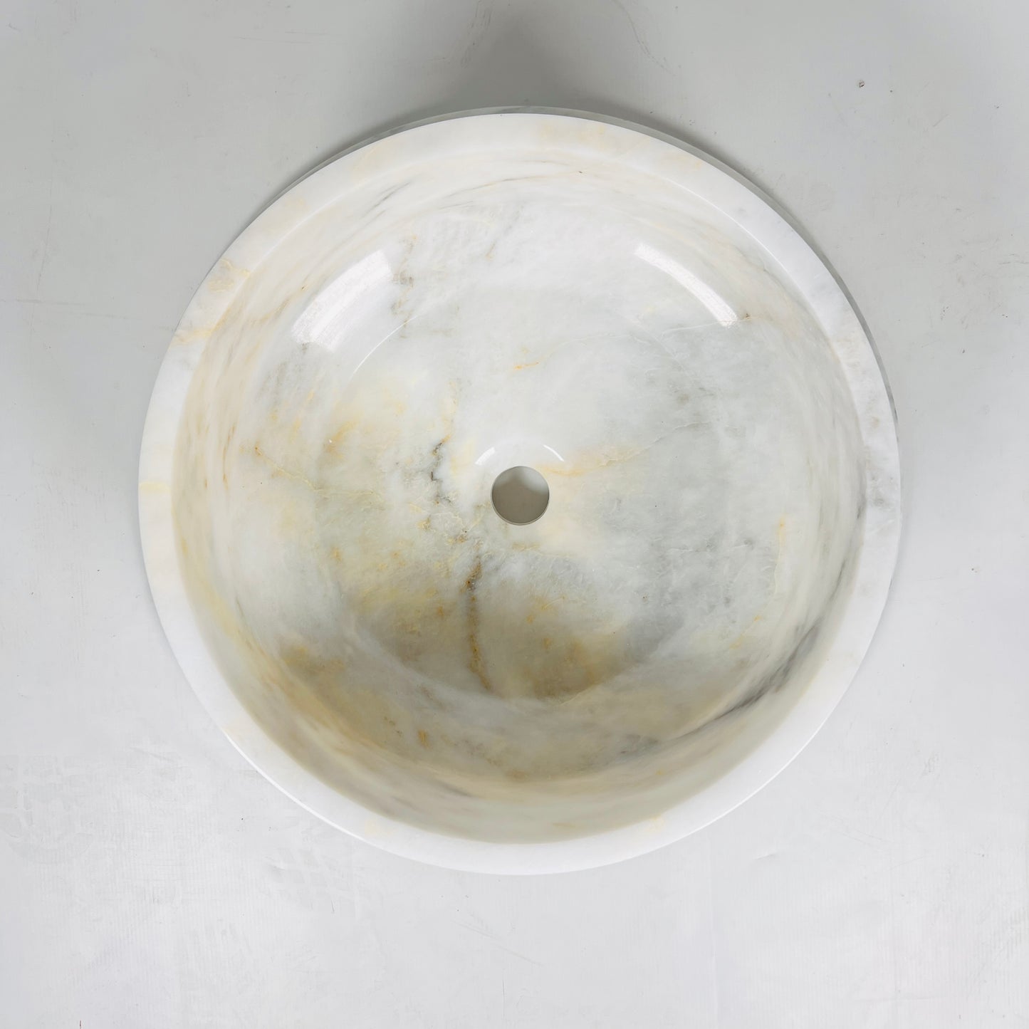 Cauldron Sink - Cheetah White