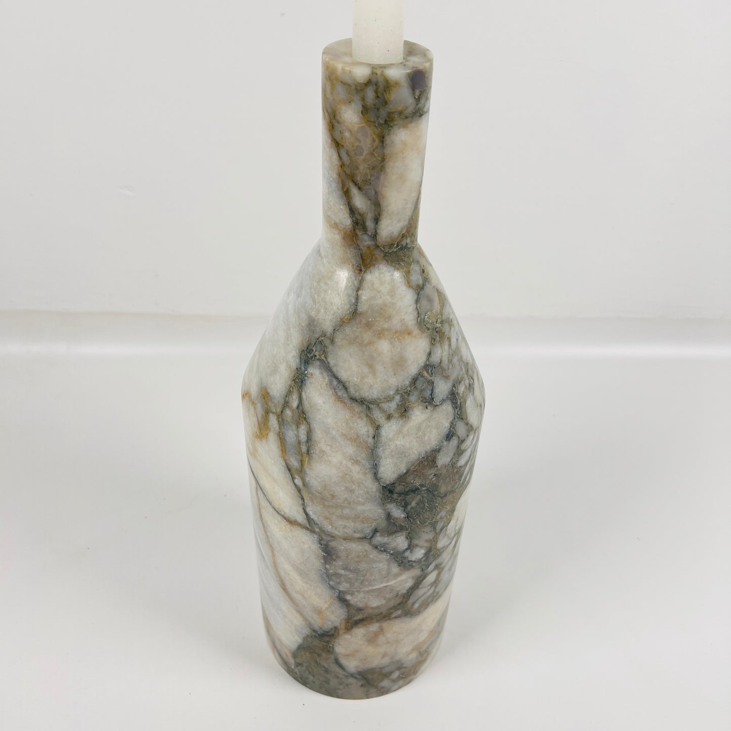 Bottle Candle Stand - Green
