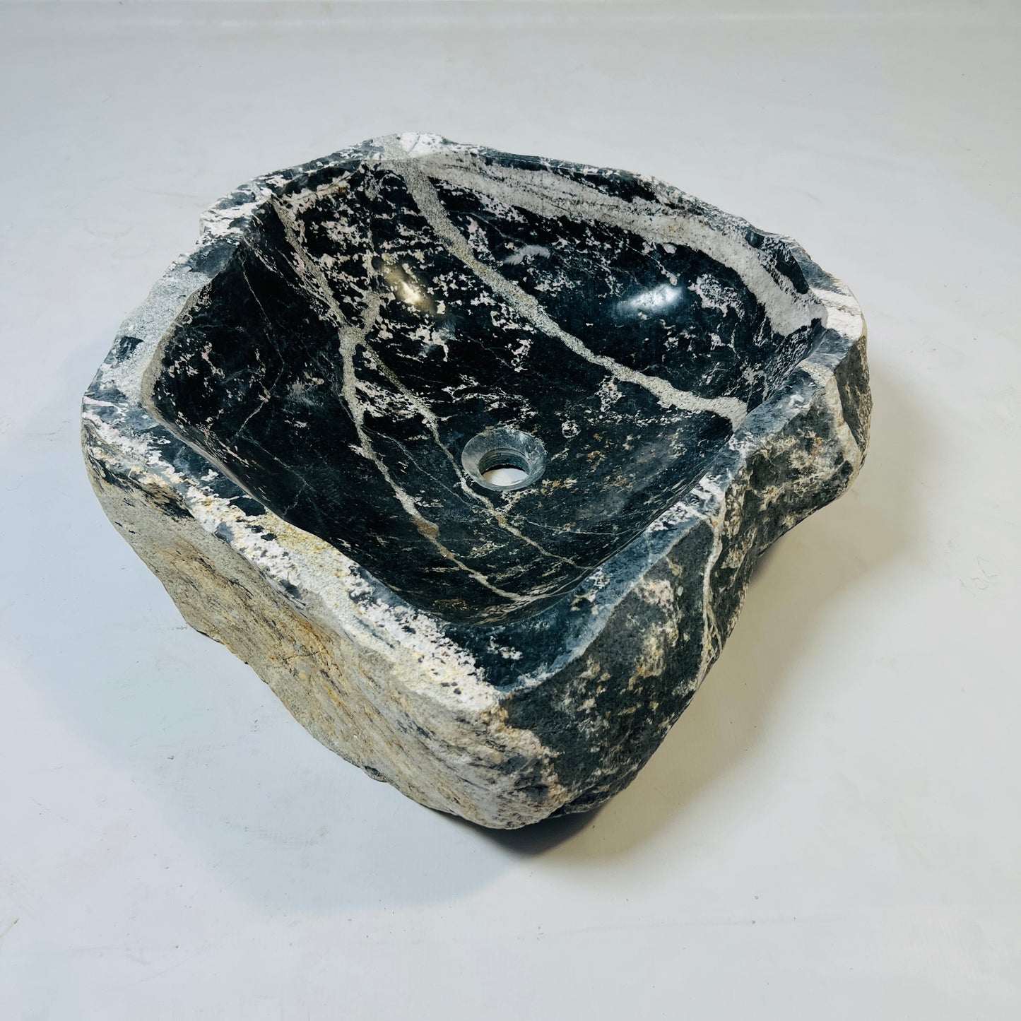 Thunder Stone Carved Sink - Riverstone