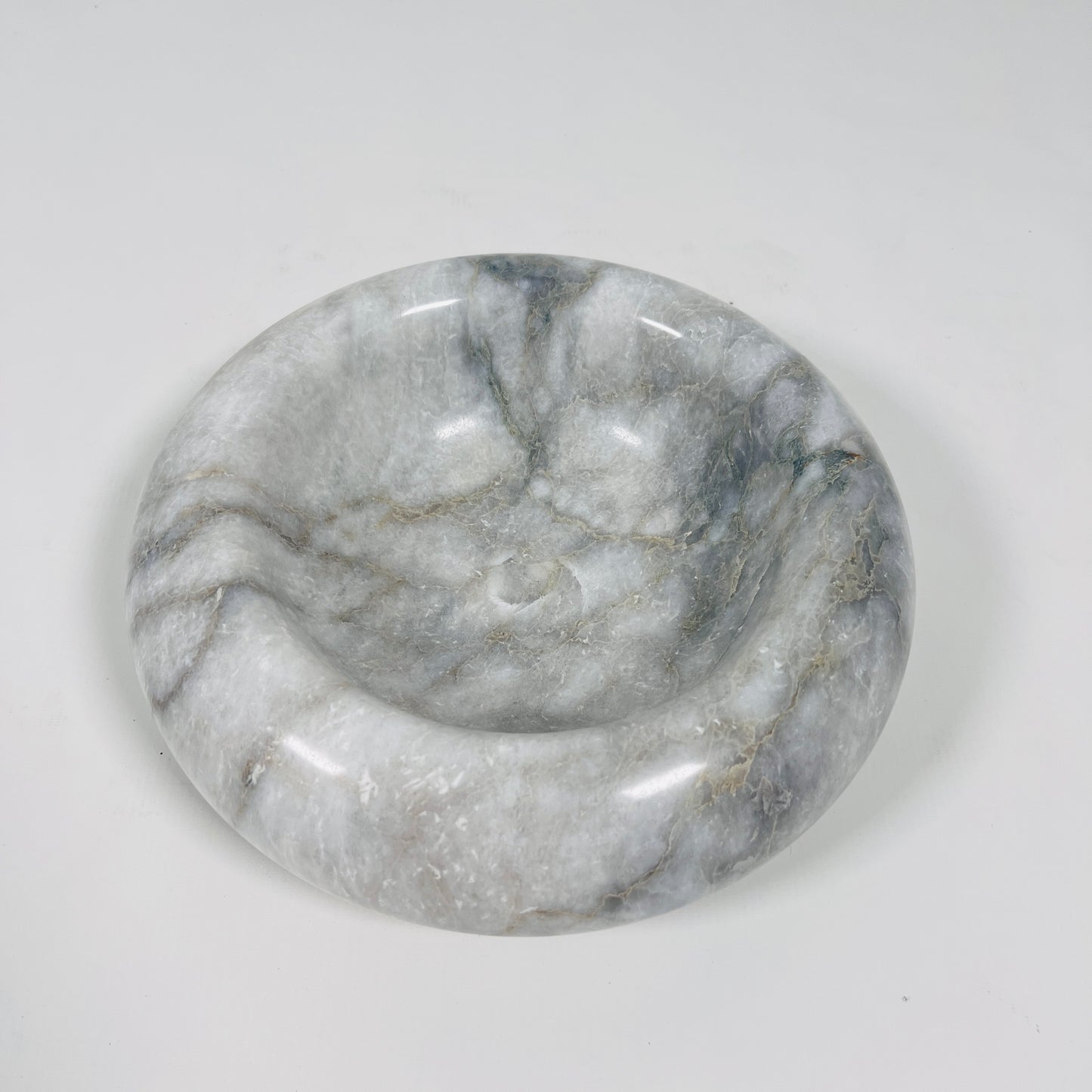 Torus Marble Bowl - Gray