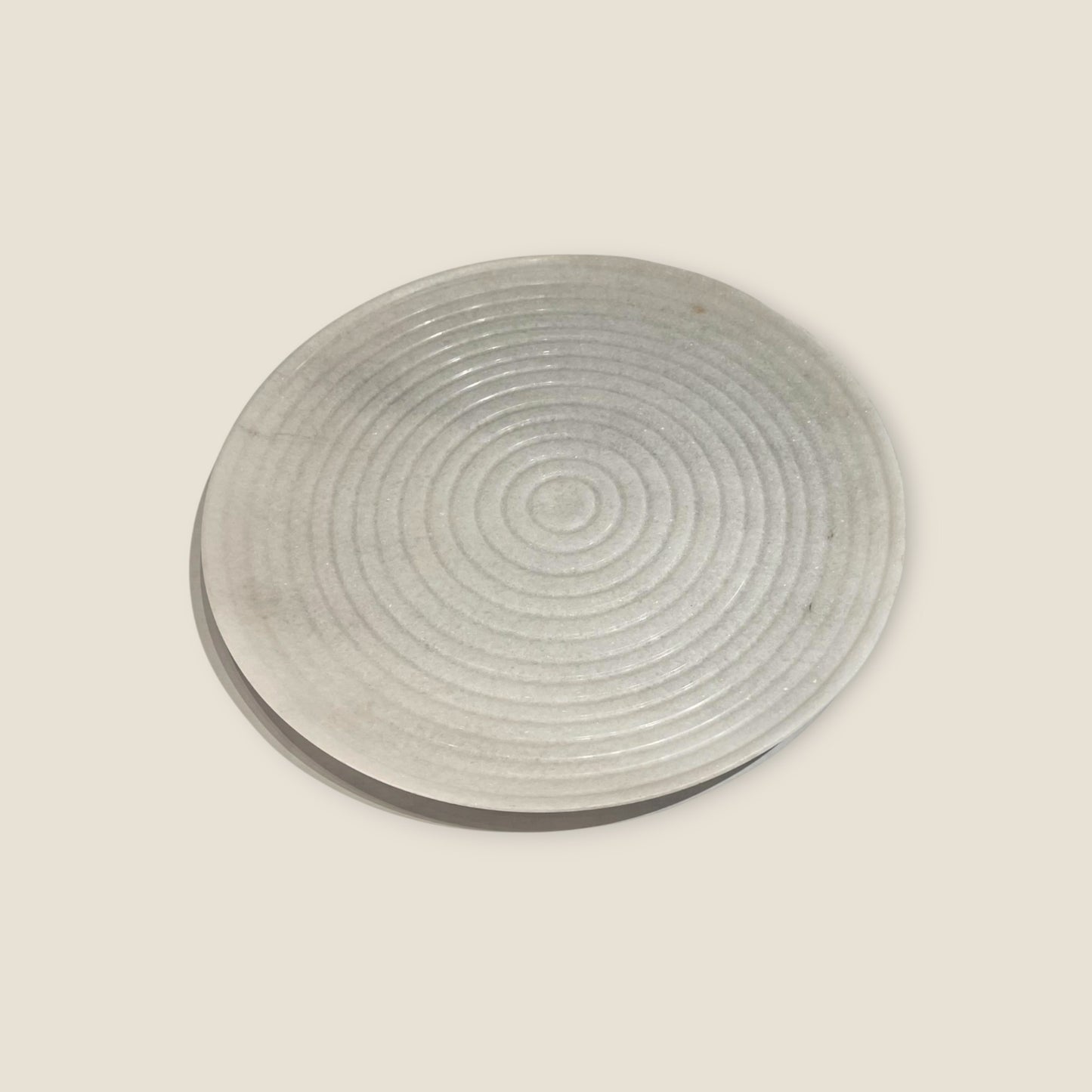 Round Grooved Platter