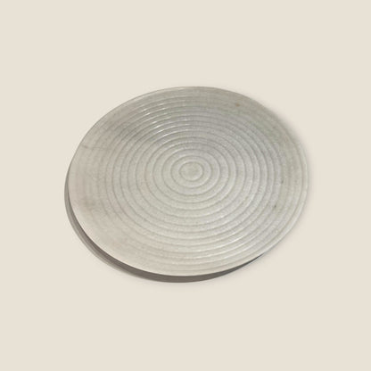 Round Grooved Platter