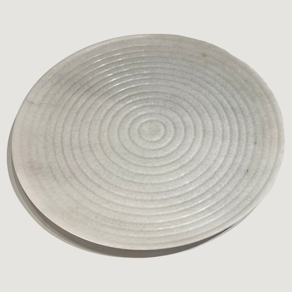 Round Grooved Platter