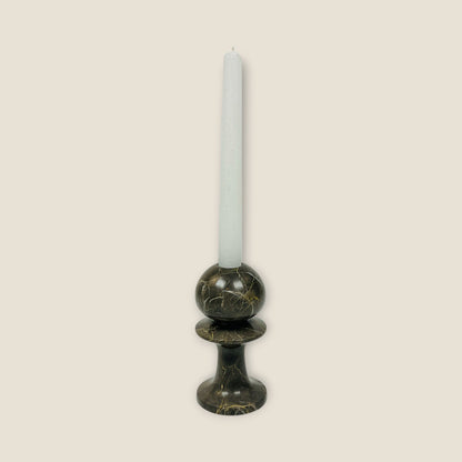 Pawn Candle Stand - Brown
