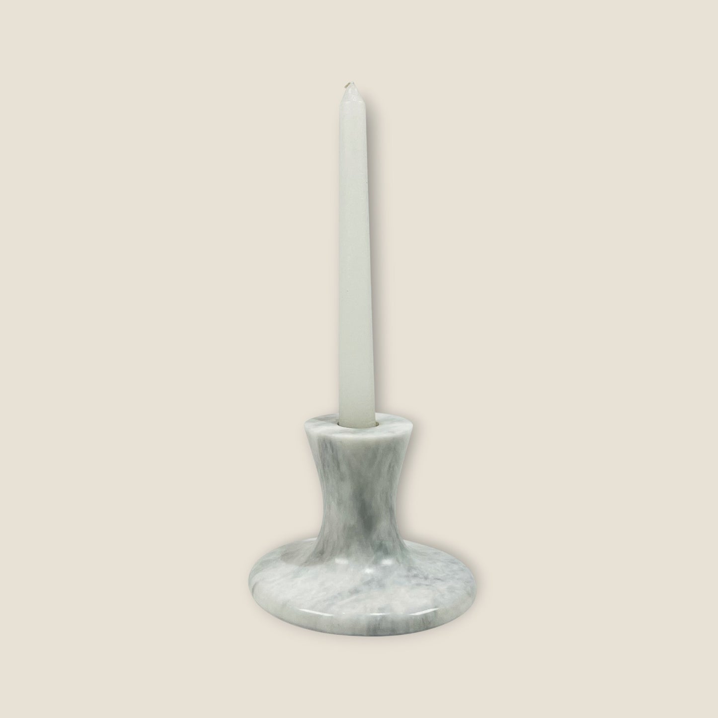 Flared Candle Stand - Gray