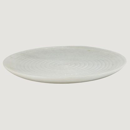 Round Grooved Platter