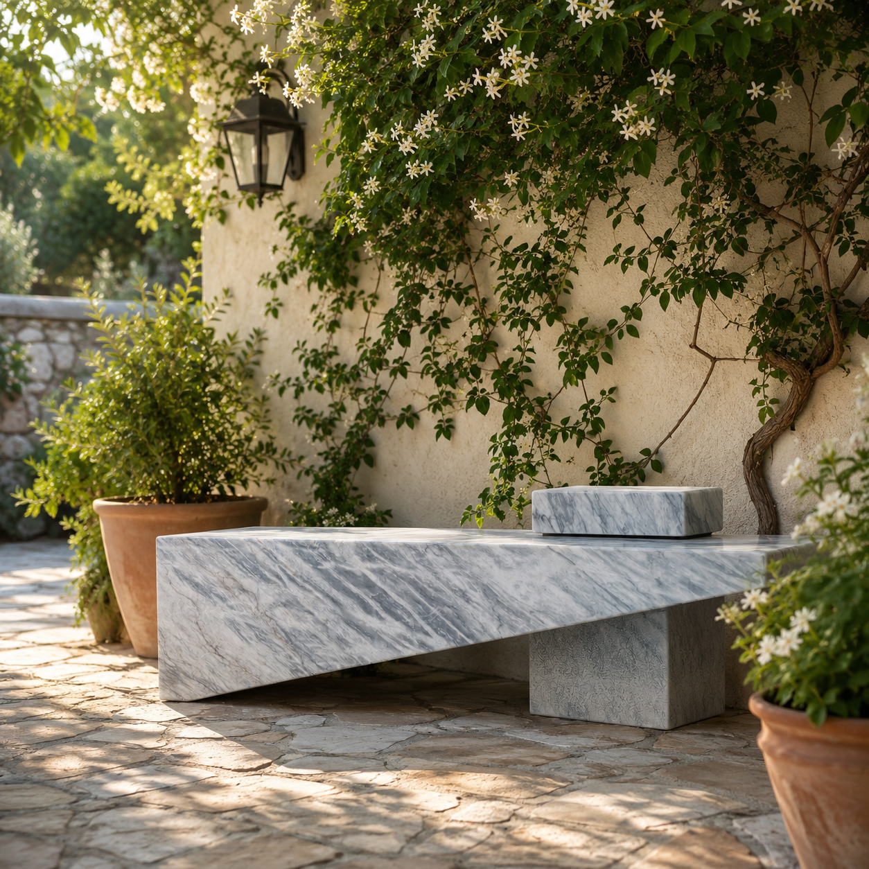 Glacier Bench - Gray