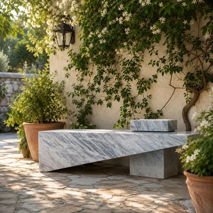 Glacier Bench - Gray