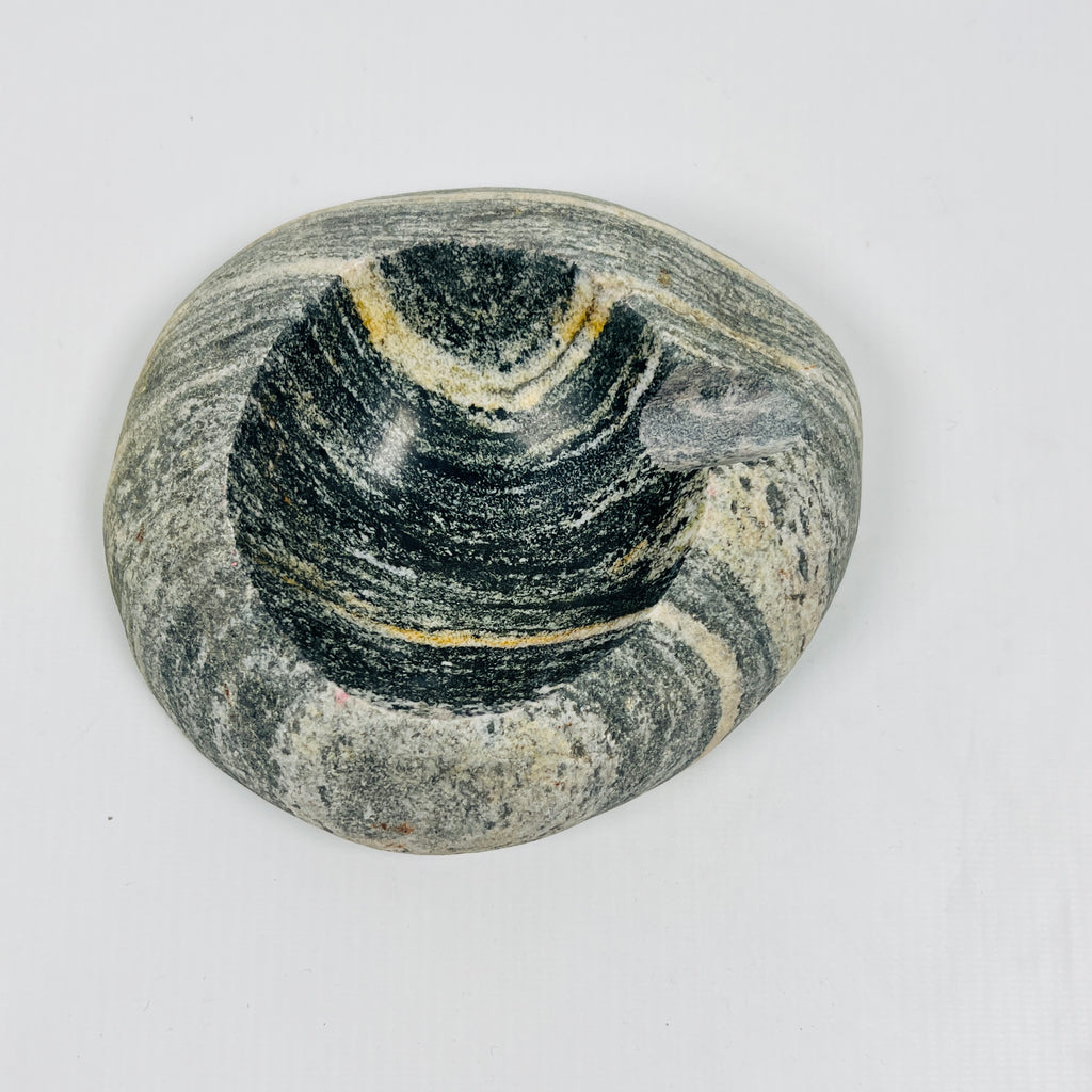 River Stone Honey Streaked Ash Tray