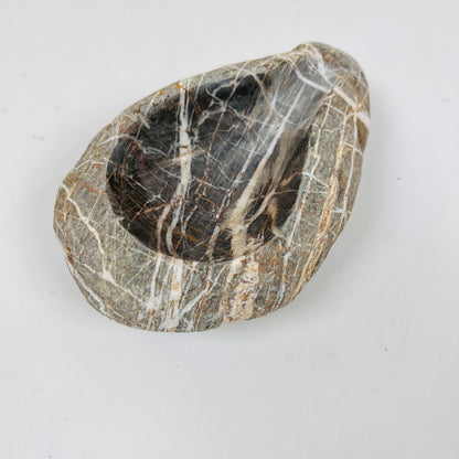 Brown Webbed Ash Tray - Riverstone