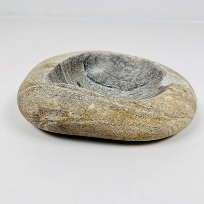 Tear Drop Ash Tray - River Stone
