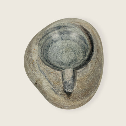 Tidal Rift Ash Tray - River Stone