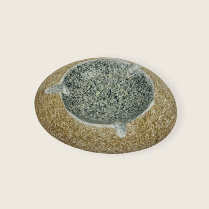 Sepia Ash Tray - River Stone
