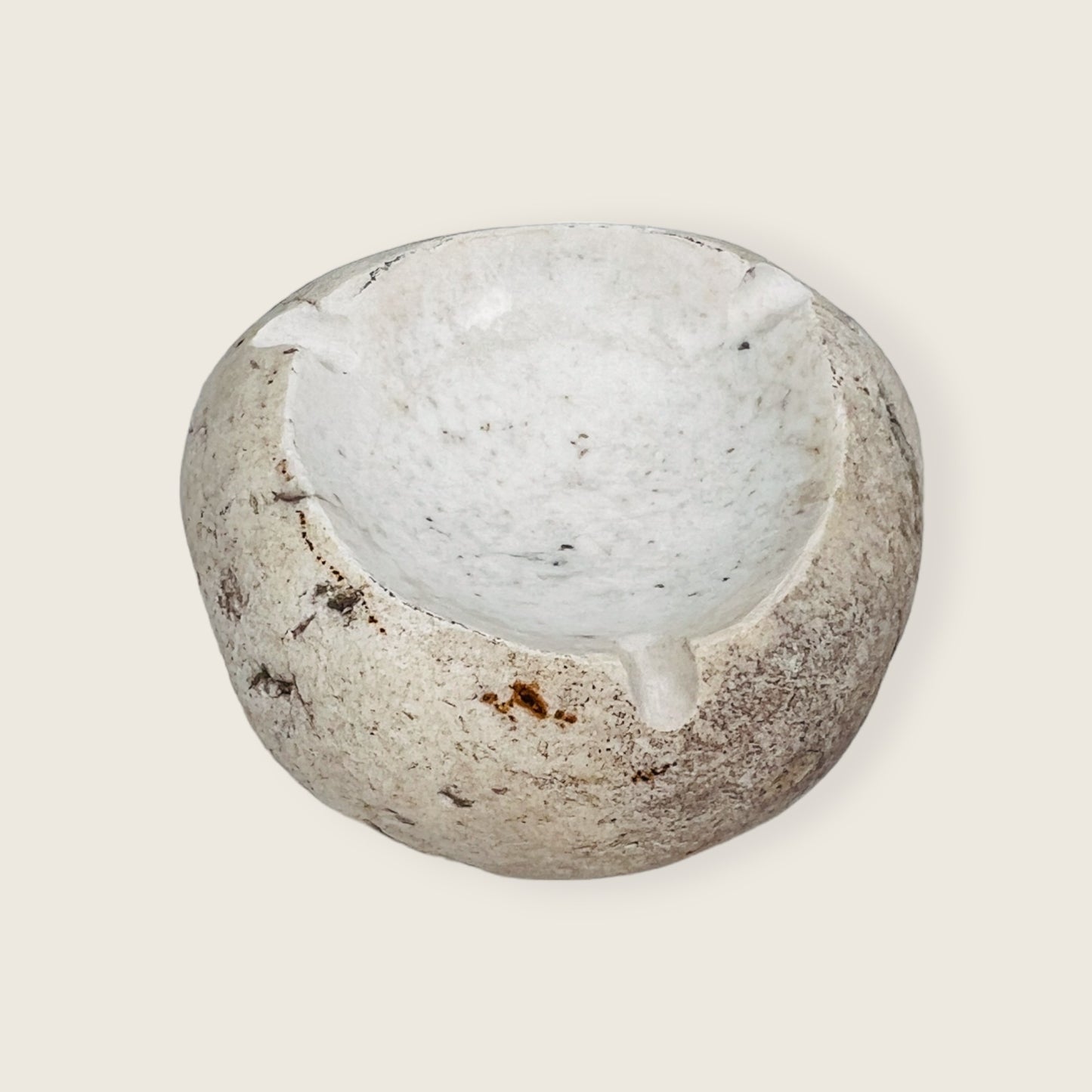 White Shell Ash Tray - Riverstone