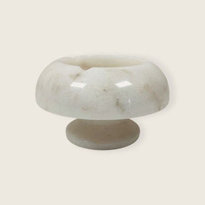 Frosted Marble Ash Tray - Gold