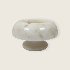 Frosted Marble Ash Tray - Gold