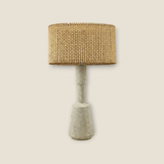 Bell Table Lamp - Travertine