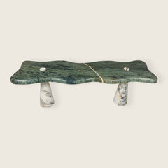 Forest Echo Bench - Green & Gray