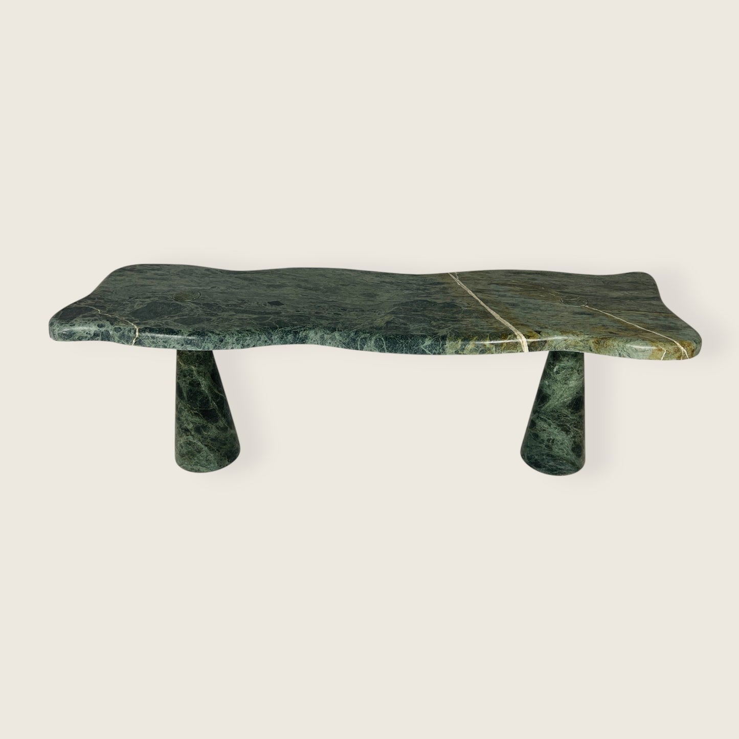 Emerald Grain Bench - Green