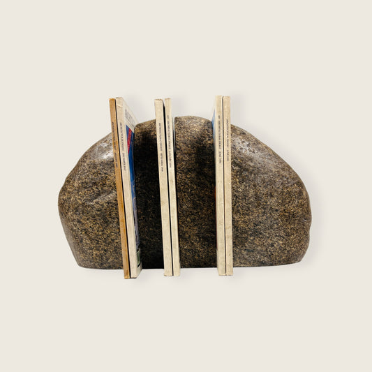 Brown Riverstone Bookend