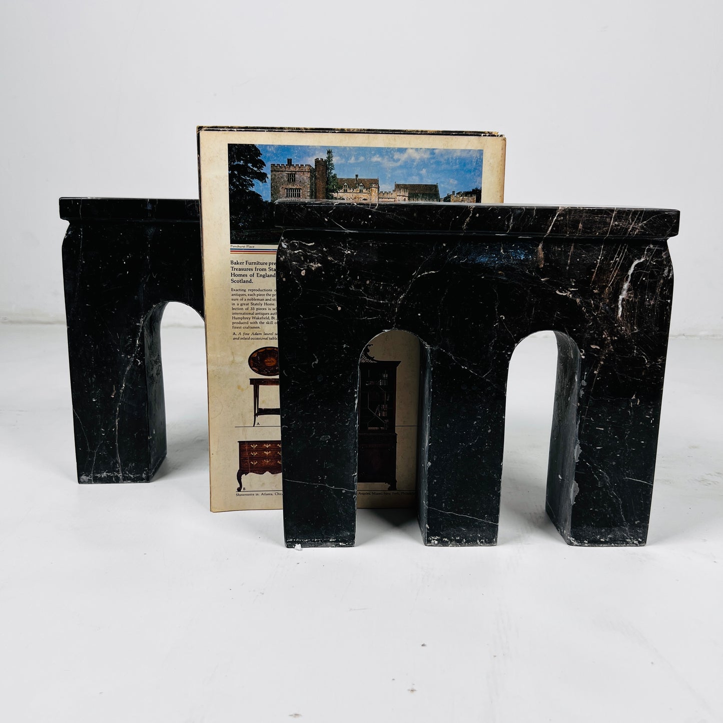 Bridge Bookends Pair - Black
