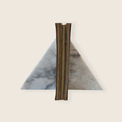 Driftstone Pyramid Bookend
