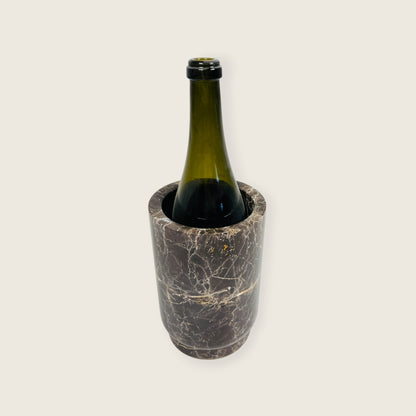 Marble Bottle Holder - Black