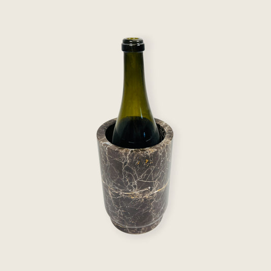 Marble Bottle Holder - Black
