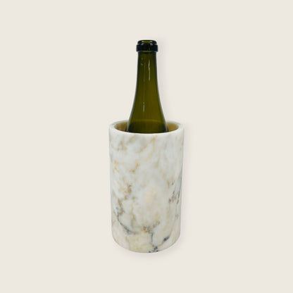 Marble Bottle Holder - Golden