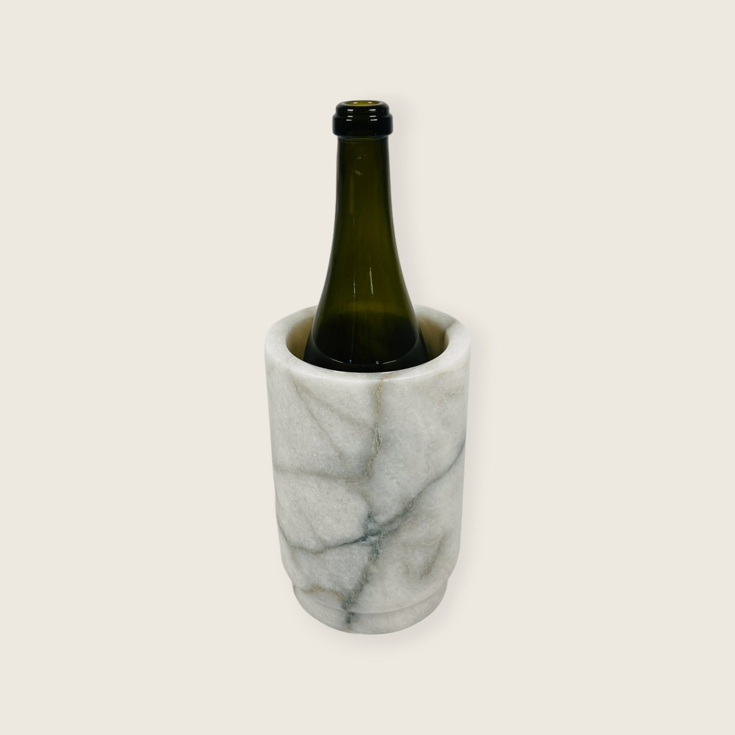Marble Bottle Holder - Gray