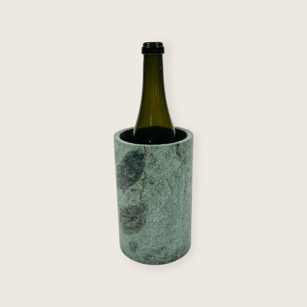 Green Marble Bottle Holder