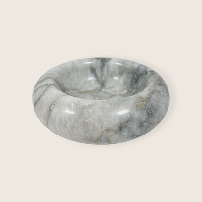 Torus Marble Bowl - Gray