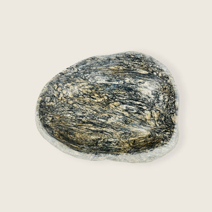 Brushed Ragged  Bowl - Riverstone