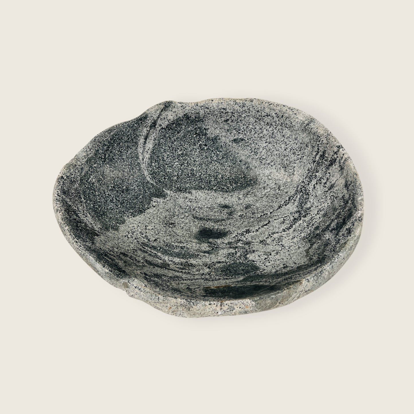 Lightwave Stone Bowl - Riverstone