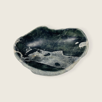 White Marked Bowl - Riverstone