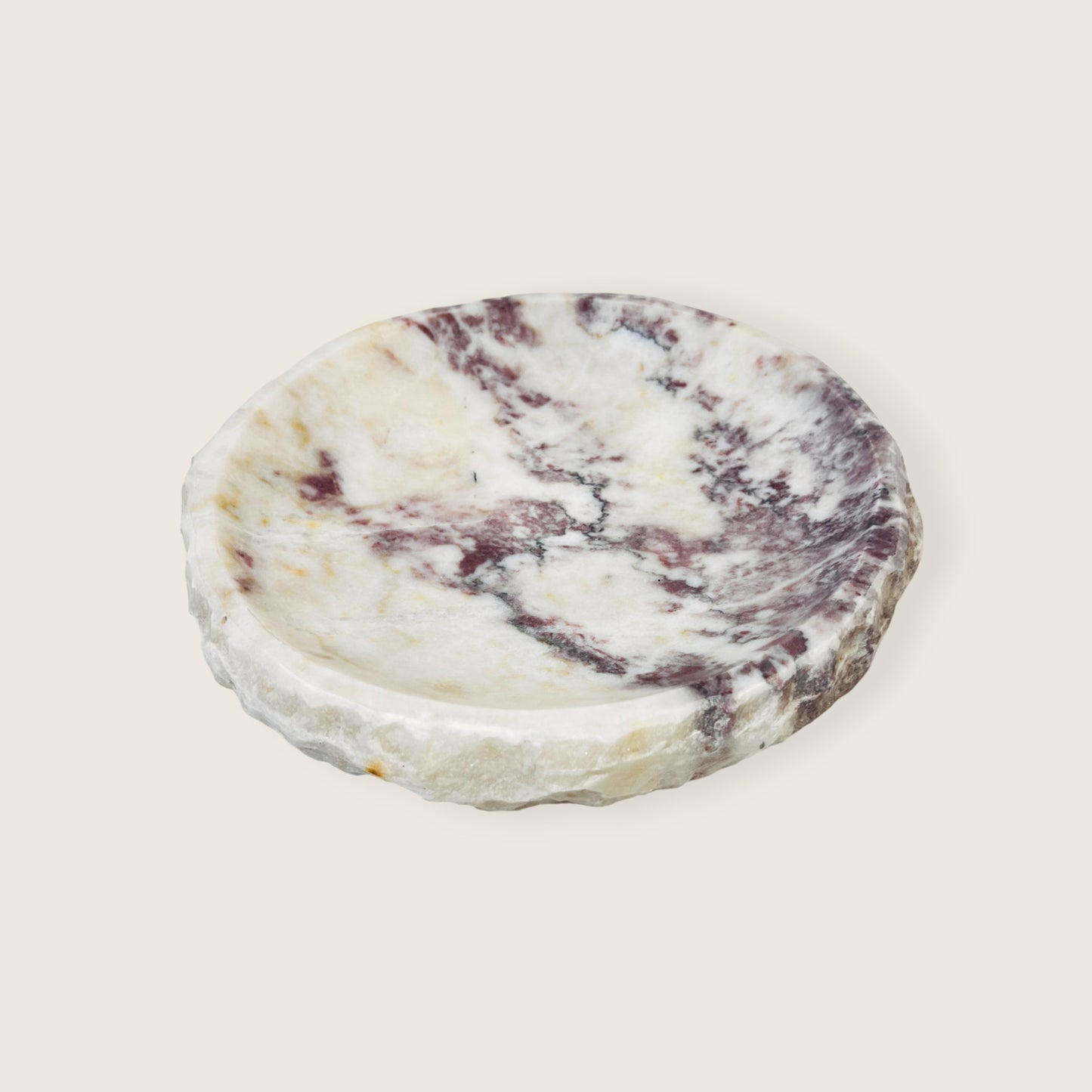 Twilight Stream Bowl - Red & White