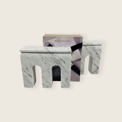 Bridge Bookends Pair - Gray