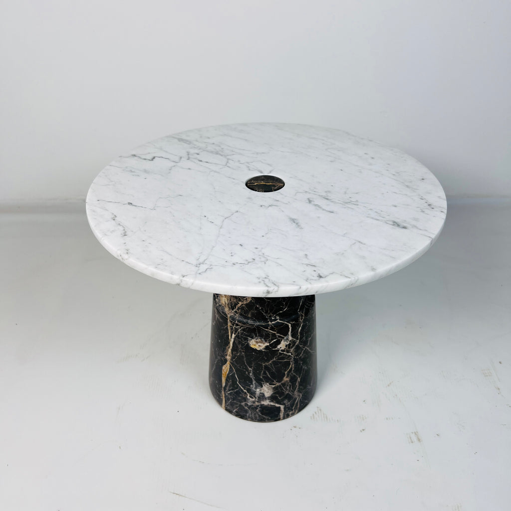 Light Grey Long Marble Dessert Stand