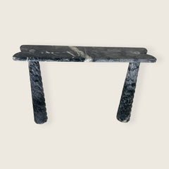 Portico Console Table - Black & Blue
