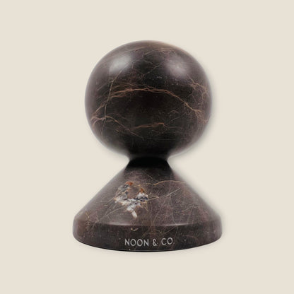 Knob Candle Stand  - Black