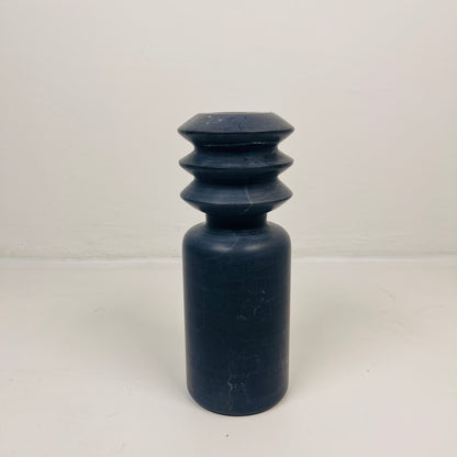Beaded Candle Stand - Black