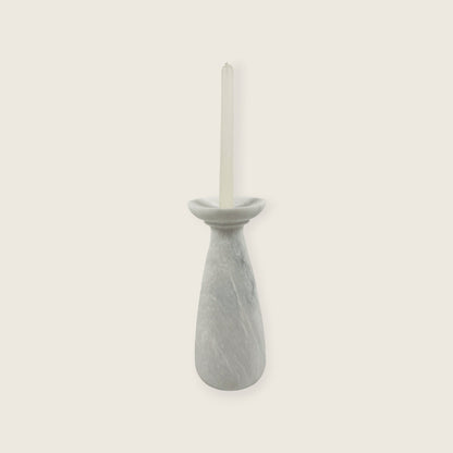 Trumpet Candle Stand - Gray