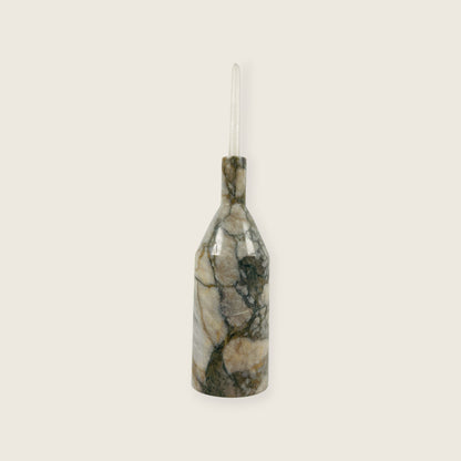 Bottle Candle Stand - Green