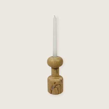 Tamper Candle Stand - Beige