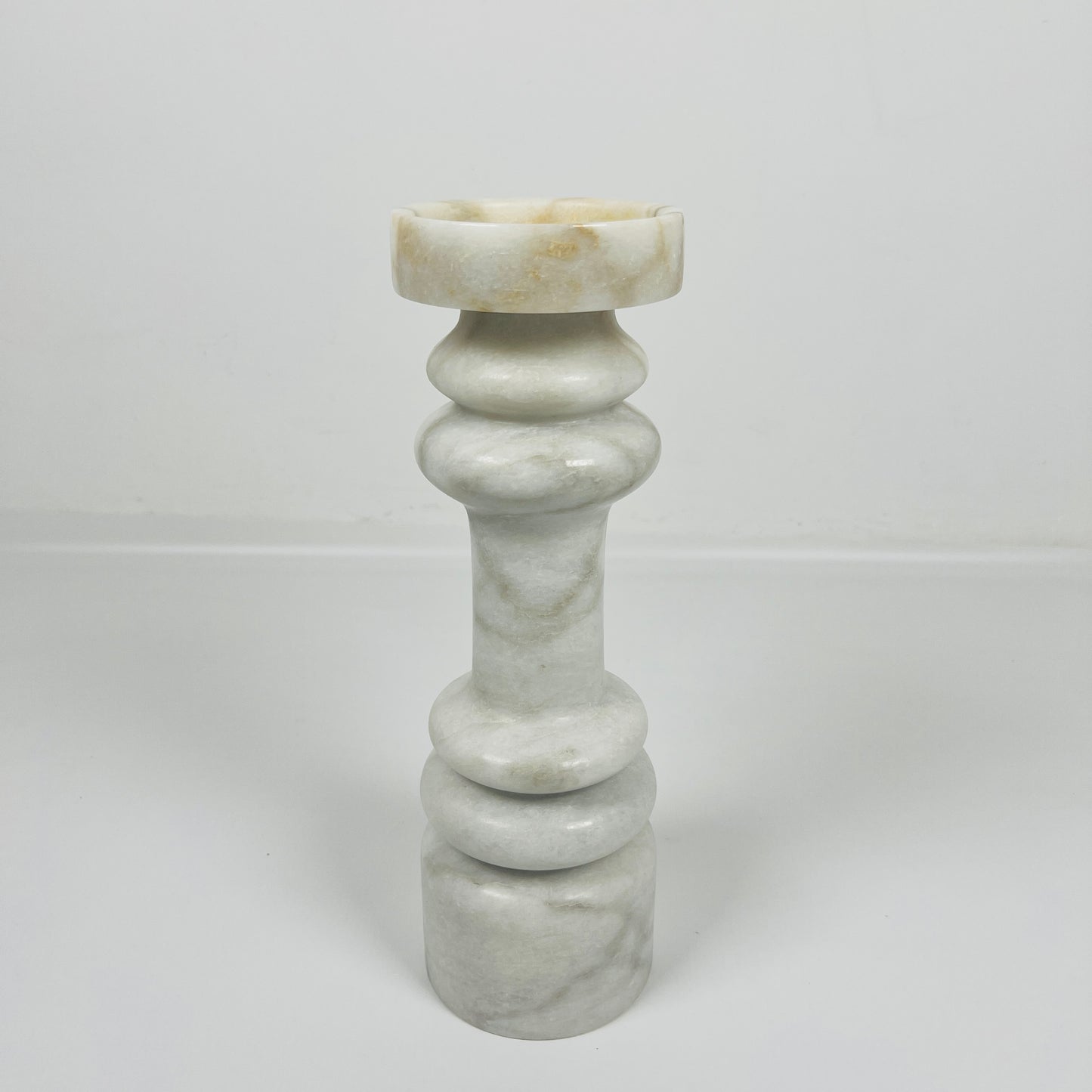 Shaker Candle Stand - Gray