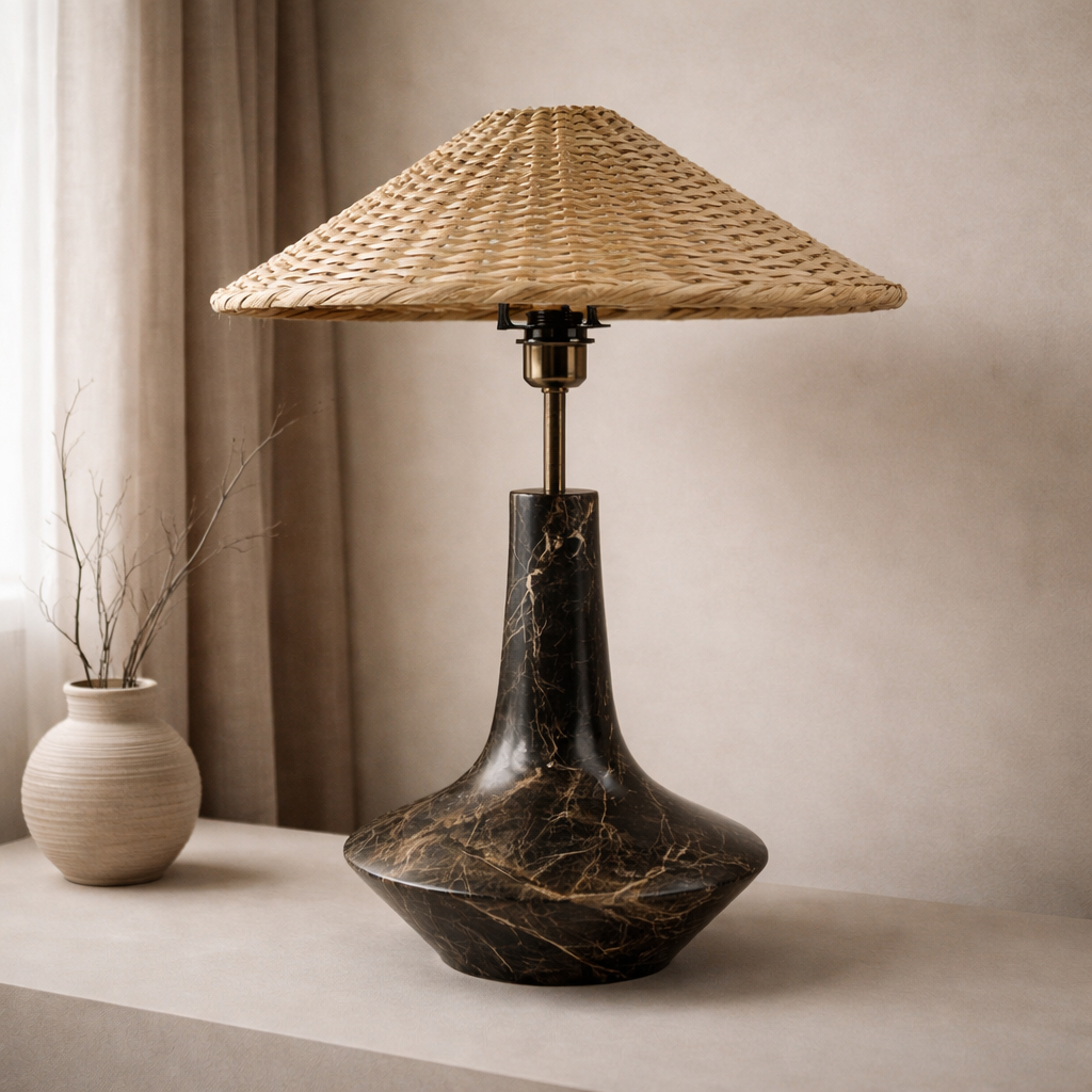 Carafe Table Lamp - Black