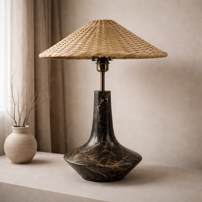 Carafe Table Lamp - Black
