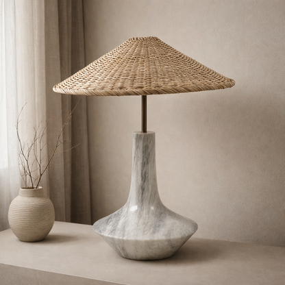 Carafe Table Lamp - Gray