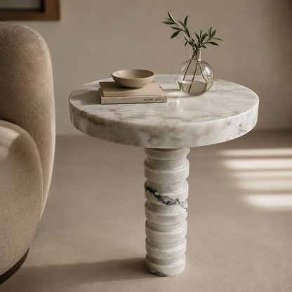 Webbed Side Table - Gray