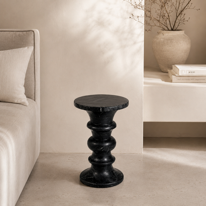Grazed Solid Table - Black